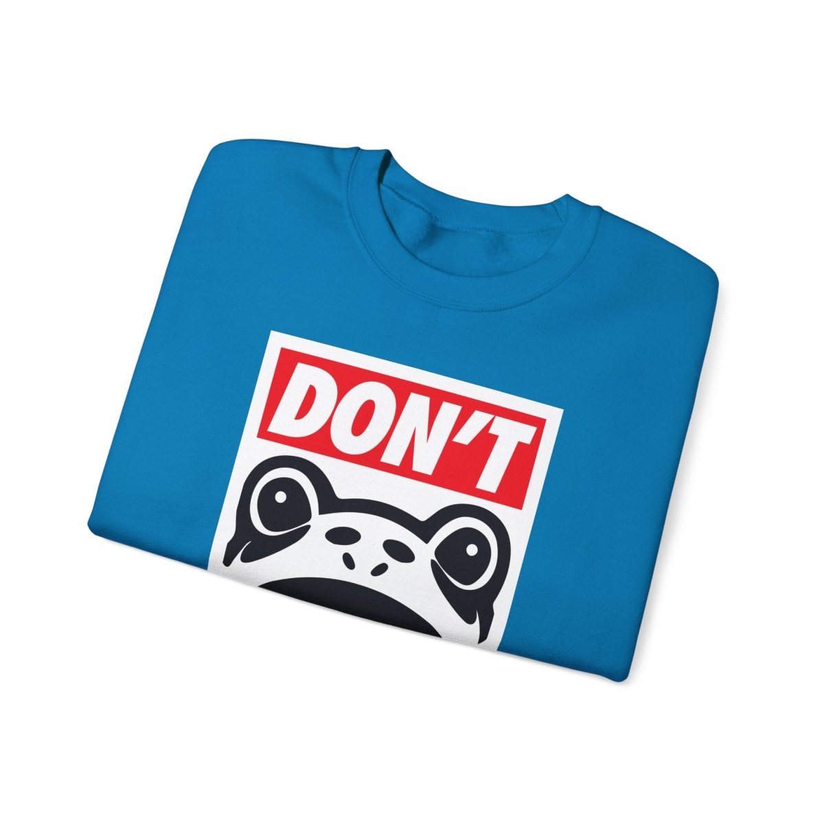 Free Oppression - Sweatshirt - Don’t Obey – Anti - Authoritarian Portland Frog Protest Sweatshirt