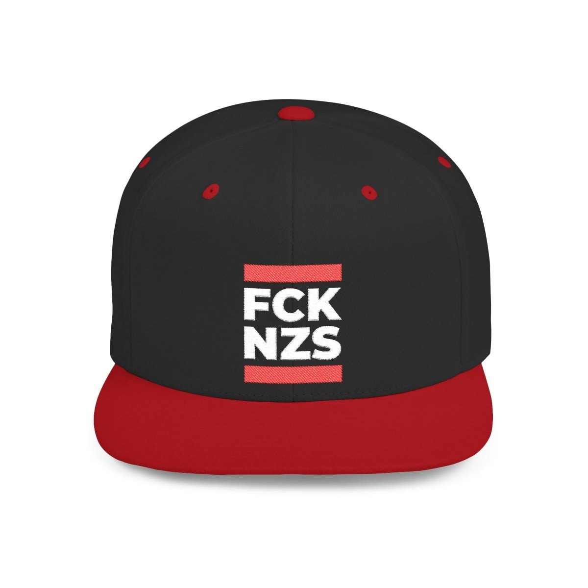 Free Oppression - Hats - FCK NZS – Flat Bill Snapback Hat