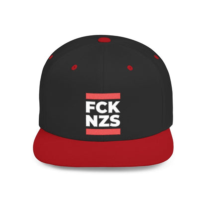 Free Oppression - Hats - FCK NZS – Flat Bill Snapback Hat