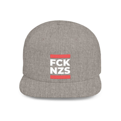 Free Oppression - Hats - FCK NZS – Flat Bill Snapback Hat