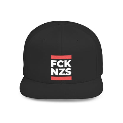 Free Oppression - Hats - FCK NZS – Flat Bill Snapback Hat