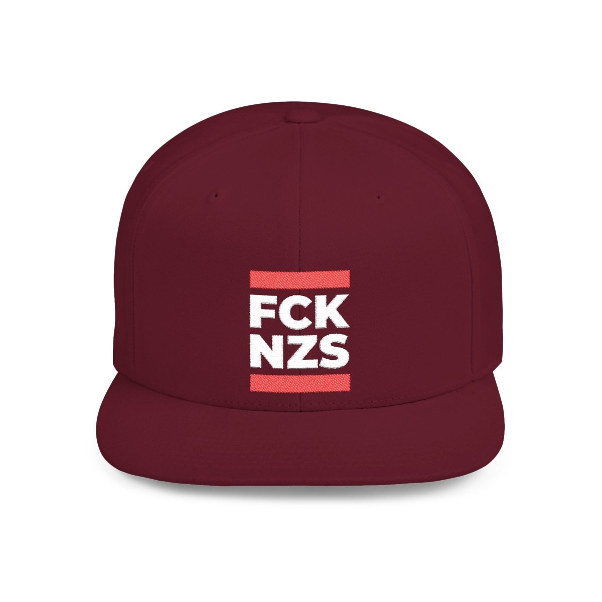 Free Oppression - Hats - FCK NZS – Flat Bill Snapback Hat