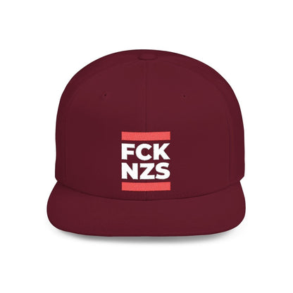 Free Oppression - Hats - FCK NZS – Flat Bill Snapback Hat