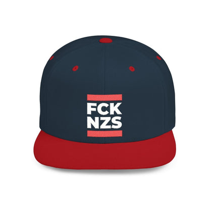 Free Oppression - Hats - FCK NZS – Flat Bill Snapback Hat