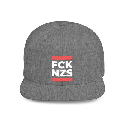 Free Oppression - Hats - FCK NZS – Flat Bill Snapback Hat