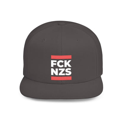 Free Oppression - Hats - FCK NZS – Flat Bill Snapback Hat