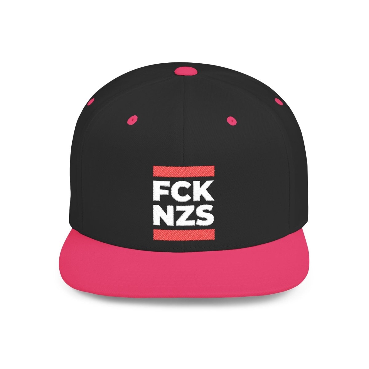 Free Oppression - Hats - FCK NZS – Flat Bill Snapback Hat
