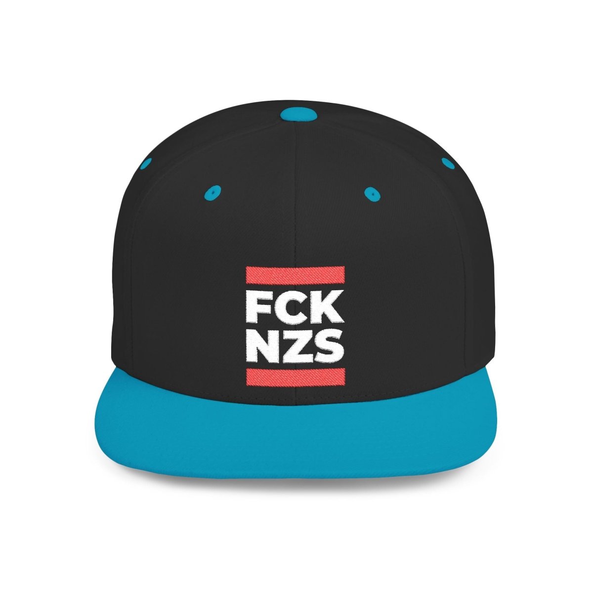 Free Oppression - Hats - FCK NZS – Flat Bill Snapback Hat