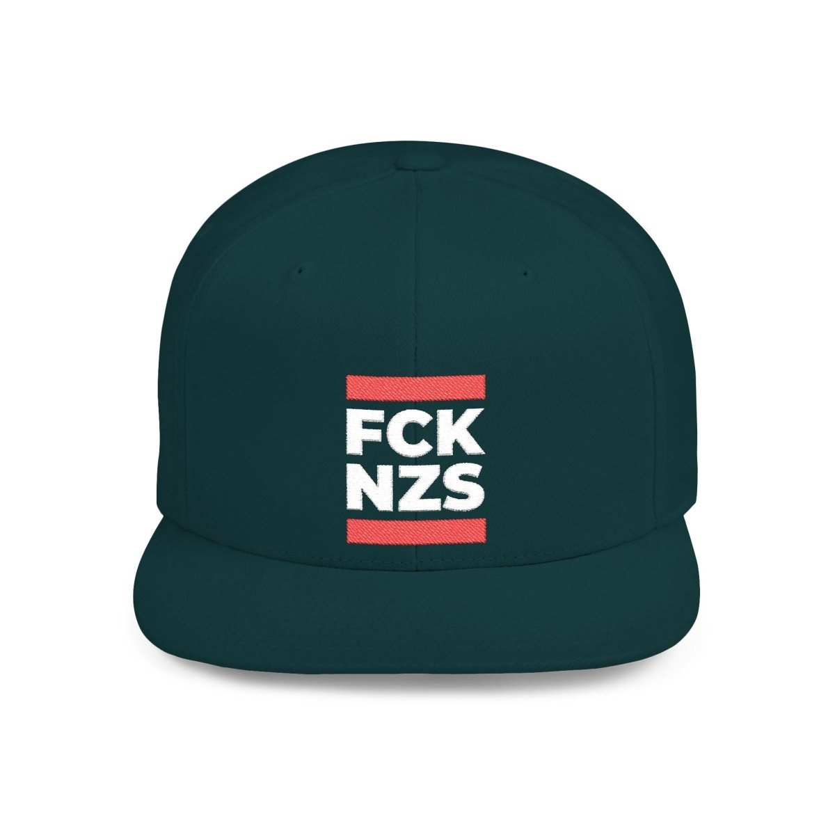 Free Oppression - Hats - FCK NZS – Flat Bill Snapback Hat