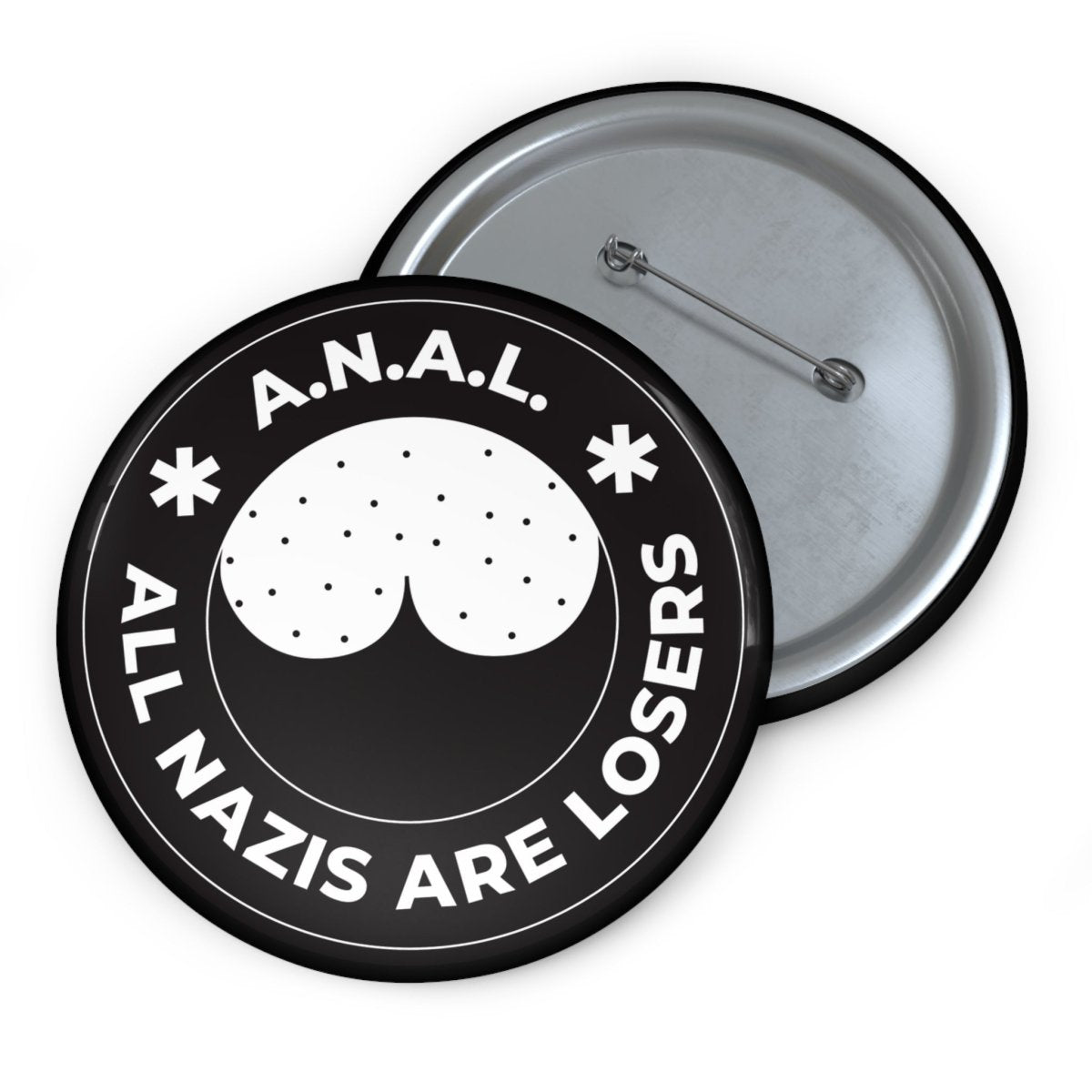 Free Oppression - Accessories - All Nazis Are Losers A.N.A.L. - Pin Buttons