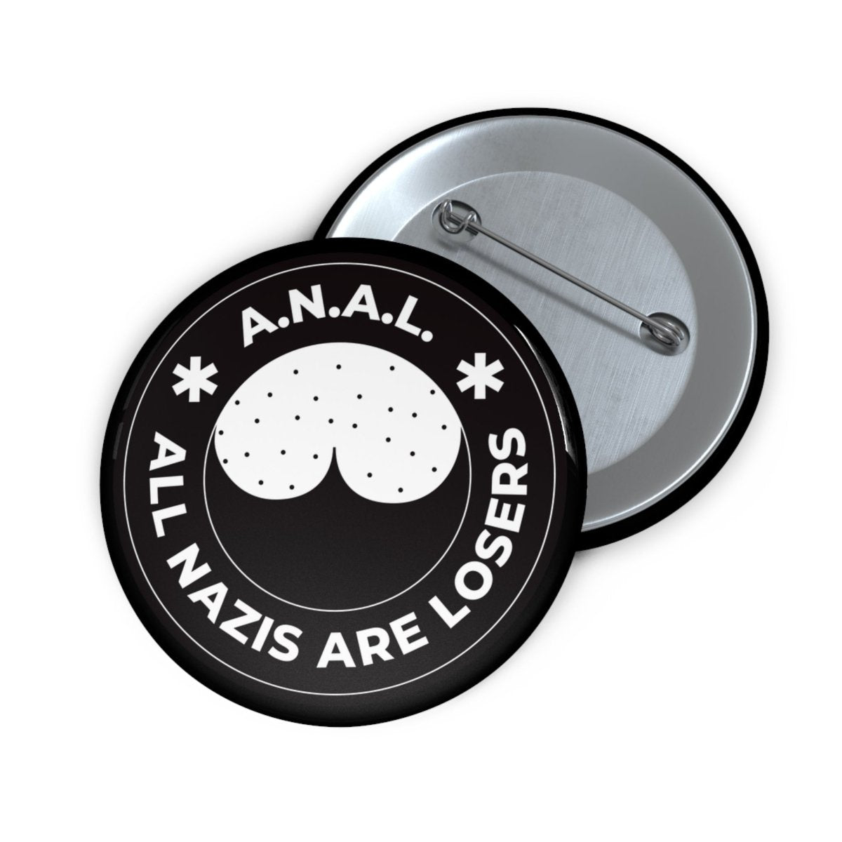 Free Oppression - Accessories - All Nazis Are Losers A.N.A.L. - Pin Buttons