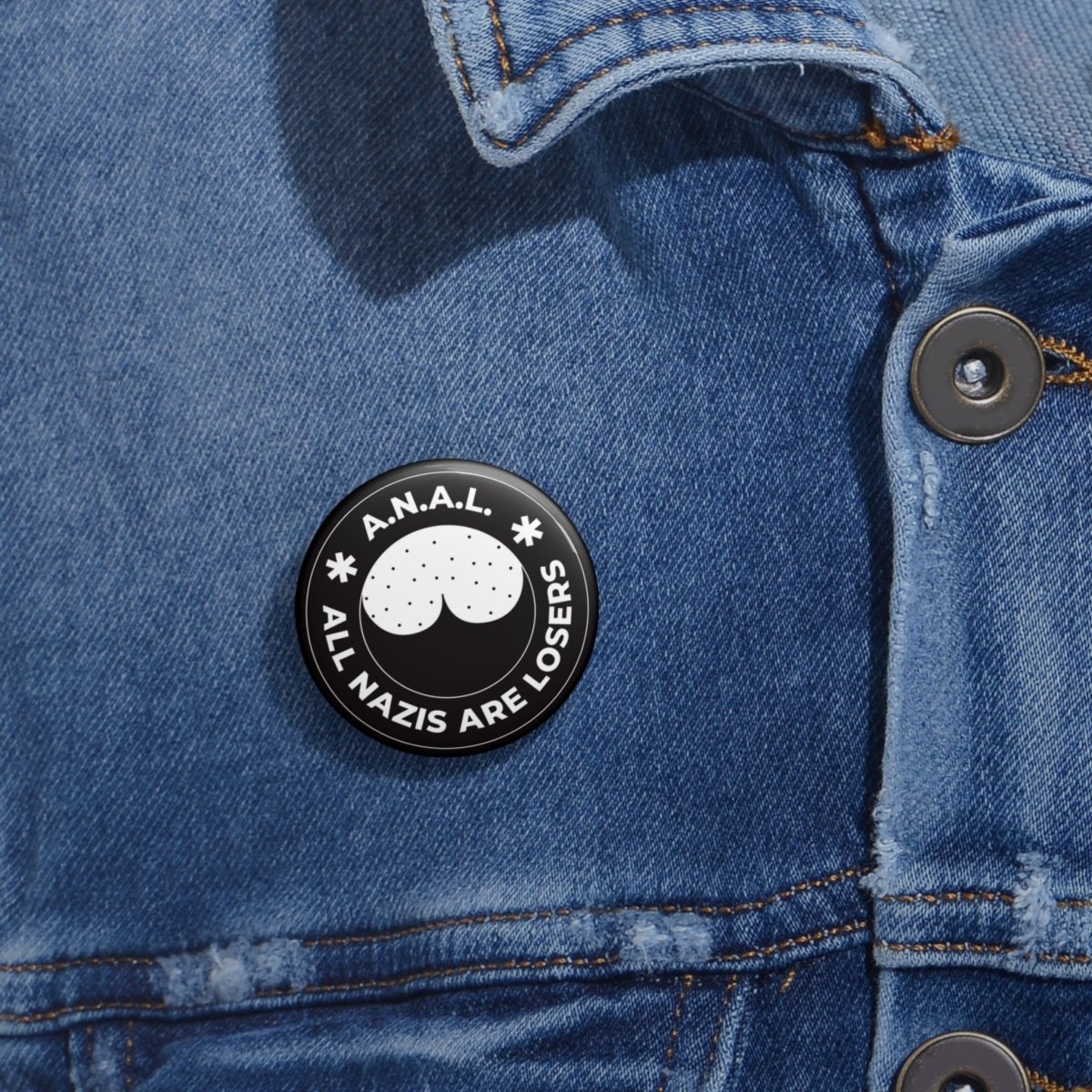 Free Oppression - Accessories - All Nazis Are Losers A.N.A.L. - Pin Buttons