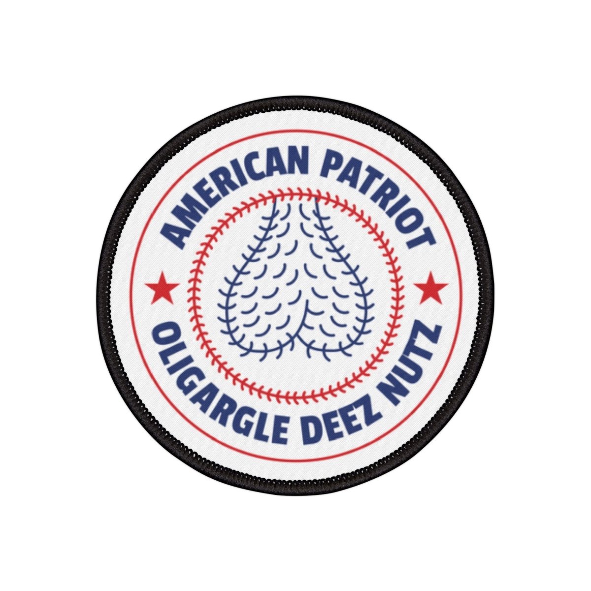 Free Oppression - Accessories - American Patriot Oligargle Deez Nutz - Iron - On Patch