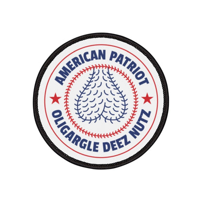 Free Oppression - Accessories - American Patriot Oligargle Deez Nutz - Iron - On Patch