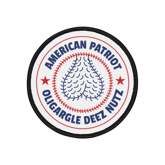 Free Oppression - Accessories - American Patriot Oligargle Deez Nutz - Iron - On Patch