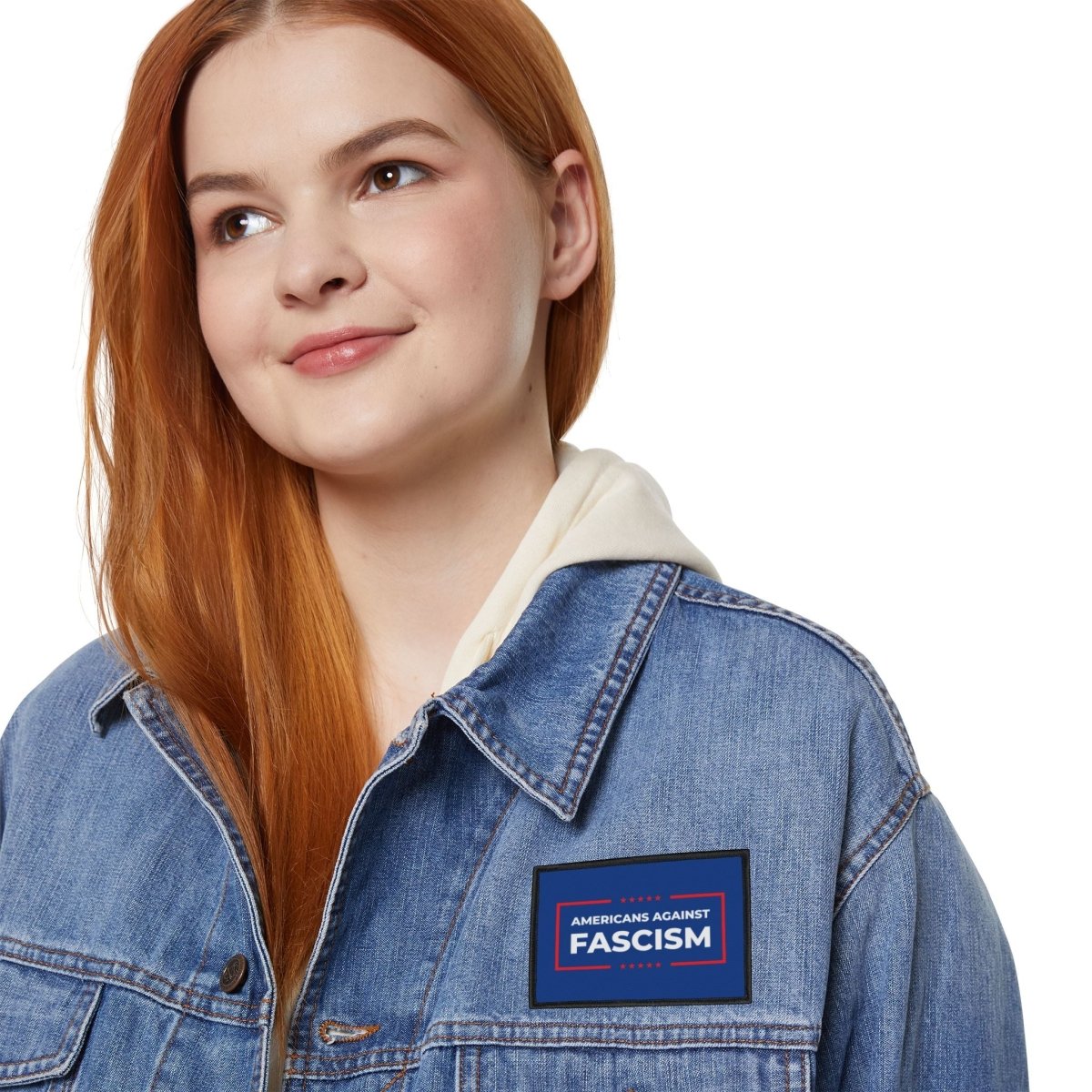 Free Oppression - Accessories - Americans Against Fascism - Iron - On Patch