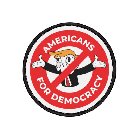 Free Oppression - Accessories - Americans For Democracy - Iron - On Patch
