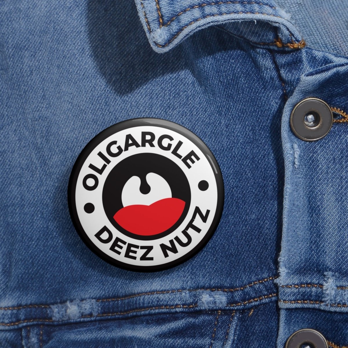 Free Oppression - Accessories - Oligargle Deez Nutz - Pin Buttons