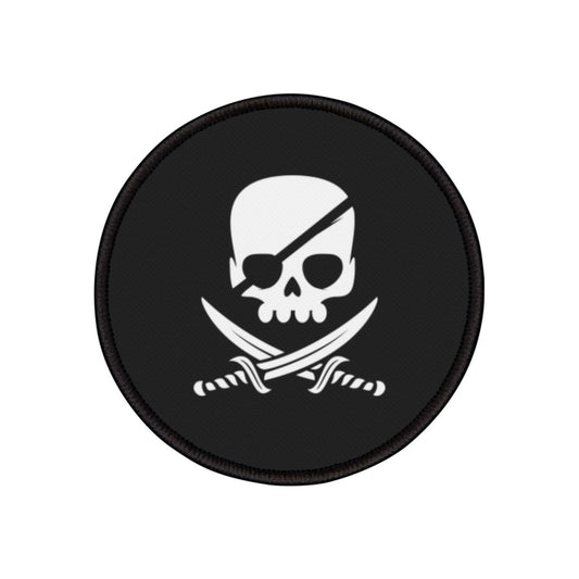 Free Oppression - Accessories - Pirate Skull - Iron - On Patch