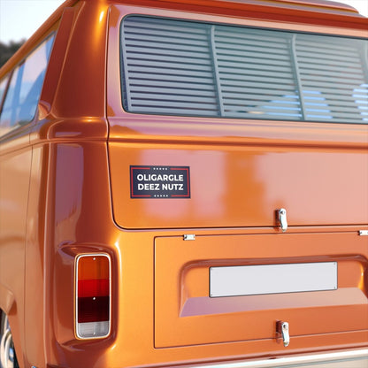 Free Oppression - Bumper Sticker - Oligargle Deez Nutz – Bumper Sticker