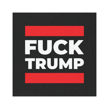 Free Oppression - Car Magnet - Fuck Trump - Car Magnet