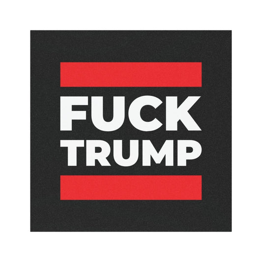 Free Oppression - Car Magnet - Fuck Trump - Car Magnet