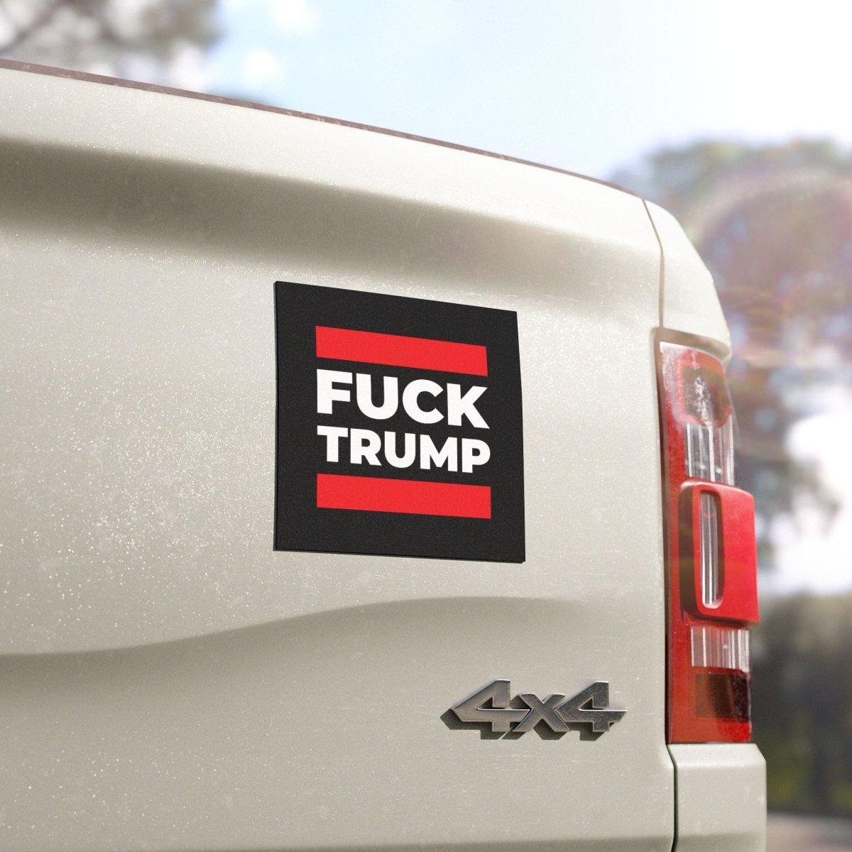 Free Oppression - Car Magnet - Fuck Trump - Car Magnet