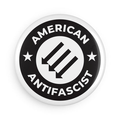 Free Oppression - Home Decor - American Antifascist - Round Button Magnet - 1 & 10 pcs