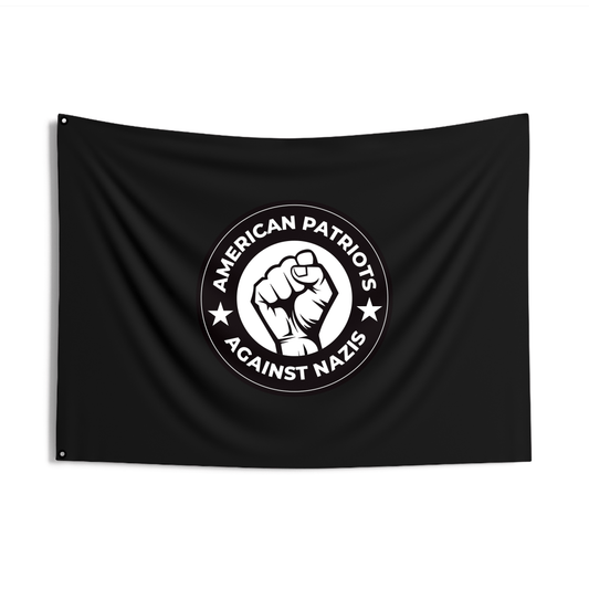Free Oppression - Home Decor - American Patriots Against Nazis Double Sided Flag