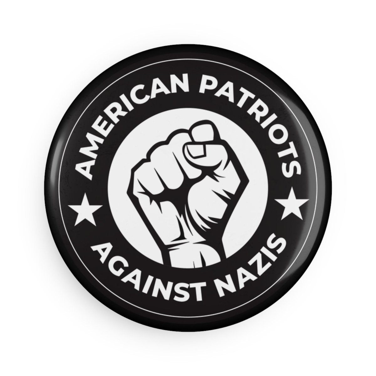 Free Oppression - Home Decor - American Patriots Against Nazis - Round Button Magnet - 1 & 10 pcs