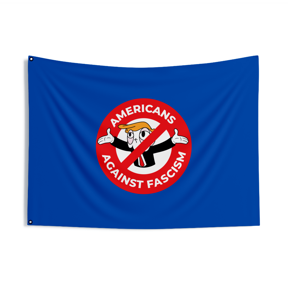 Free Oppression - Home Decor - Americans Against Fascism Double Sided Flag