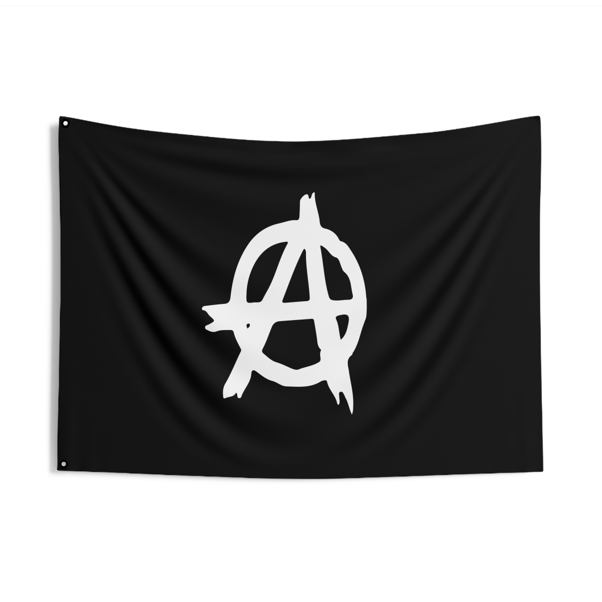 Free Oppression - Home Decor - Anarchy Double Sided Flag