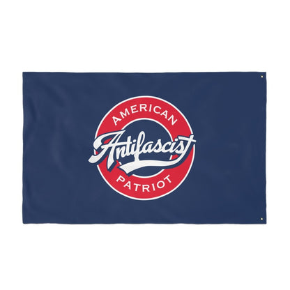 Free Oppression - Home Decor - Antifascist American Patriot - Double Sided Flag - Baseball & Pro Democracy Theme
