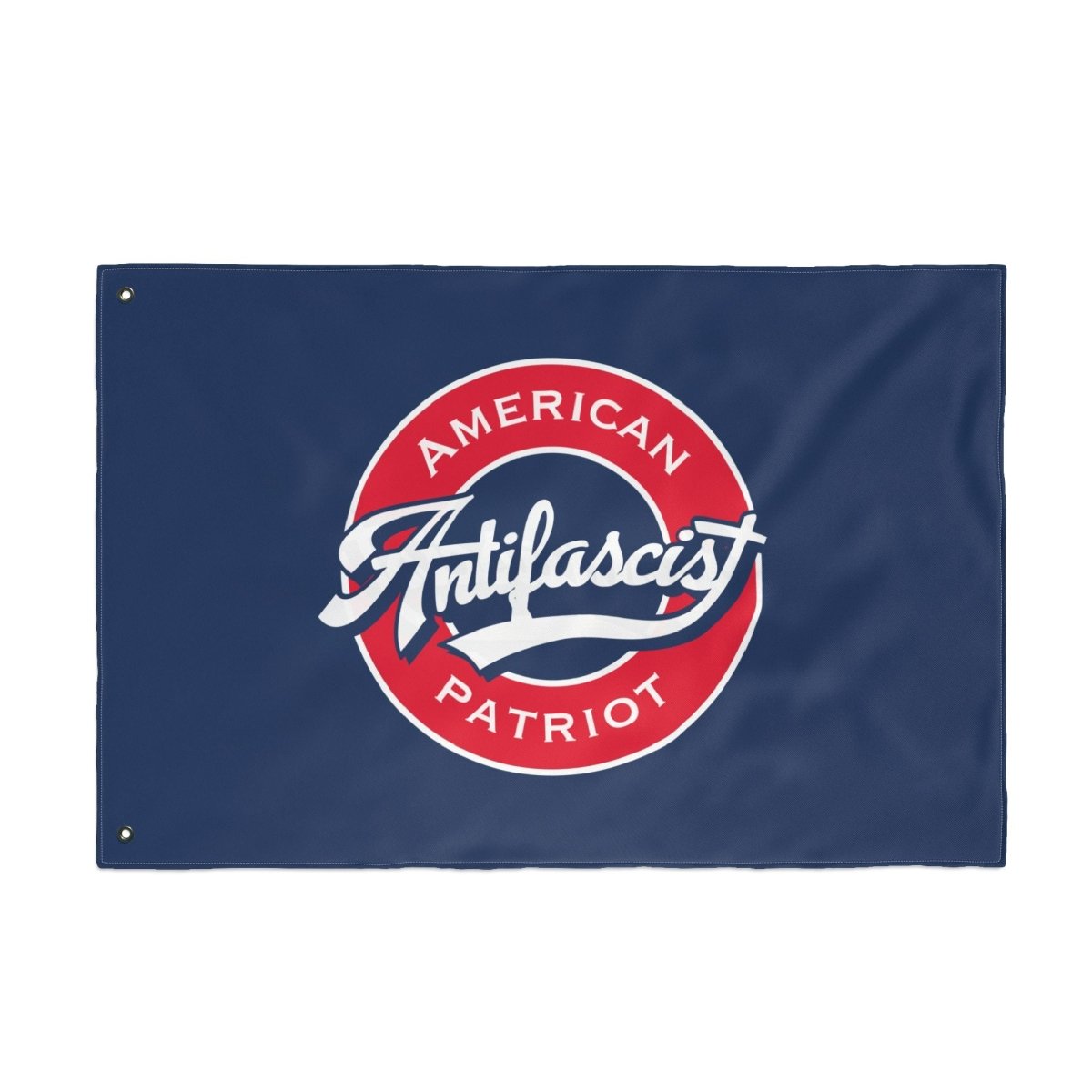 Free Oppression - Home Decor - Antifascist American Patriot - Double Sided Flag - Baseball & Pro Democracy Theme