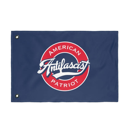 Free Oppression - Home Decor - Antifascist American Patriot - Double Sided Flag - Baseball & Pro Democracy Theme