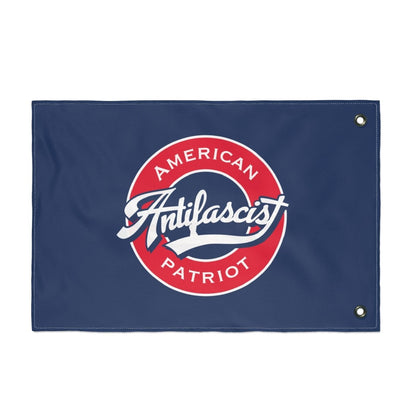 Free Oppression - Home Decor - Antifascist American Patriot - Double Sided Flag - Baseball & Pro Democracy Theme