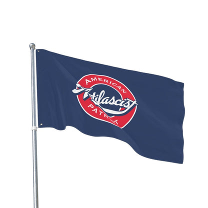 Free Oppression - Home Decor - Antifascist American Patriot - Double Sided Flag - Baseball & Pro Democracy Theme