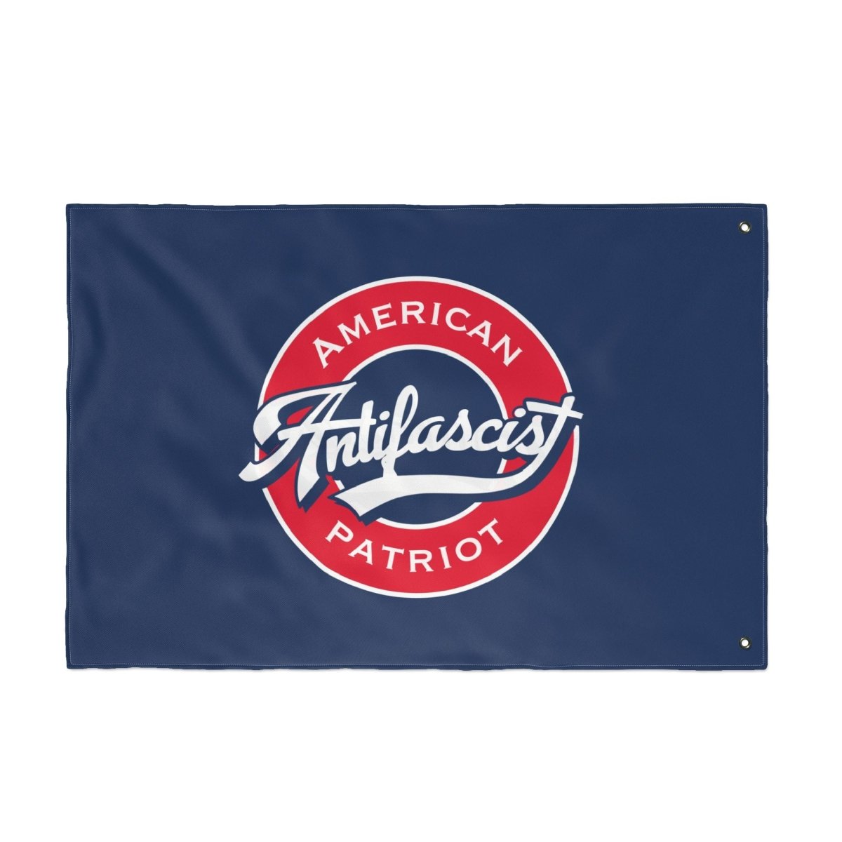 Free Oppression - Home Decor - Antifascist American Patriot - Double Sided Flag - Baseball & Pro Democracy Theme