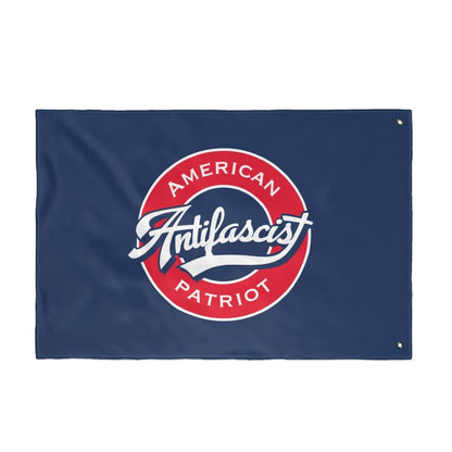 Free Oppression - Home Decor - Antifascist American Patriot - Double Sided Flag - Baseball & Pro Democracy Theme