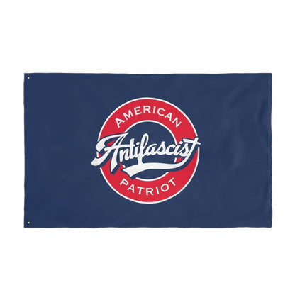 Free Oppression - Home Decor - Antifascist American Patriot - Double Sided Flag - Baseball & Pro Democracy Theme