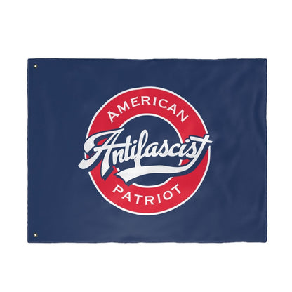 Free Oppression - Home Decor - Antifascist American Patriot - Double Sided Flag - Baseball & Pro Democracy Theme