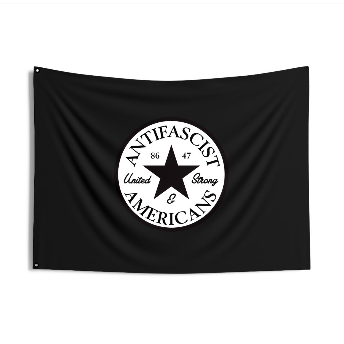 Free Oppression - Home Decor - Antifascist Americans Double Sided Flag