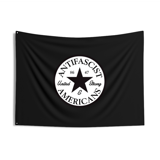 Free Oppression - Home Decor - Antifascist Americans Double Sided Flag
