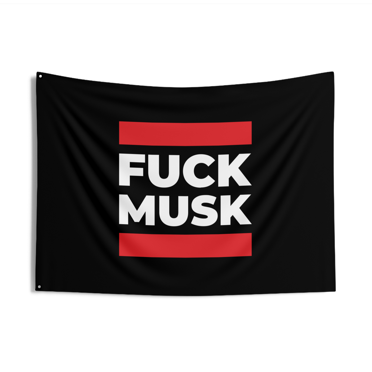 Free Oppression - Home Decor - Fuck Musk Double Sided Flag