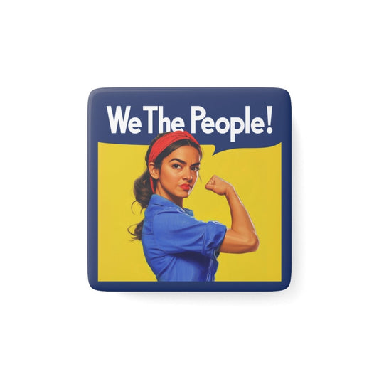 Free Oppression - Home Decor - We The People AOC - Porcelain Magnet