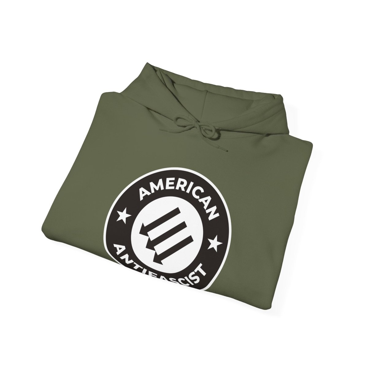 Free Oppression - Hoodie - American Antifascist – Three Arrows Iron Front Hoodie