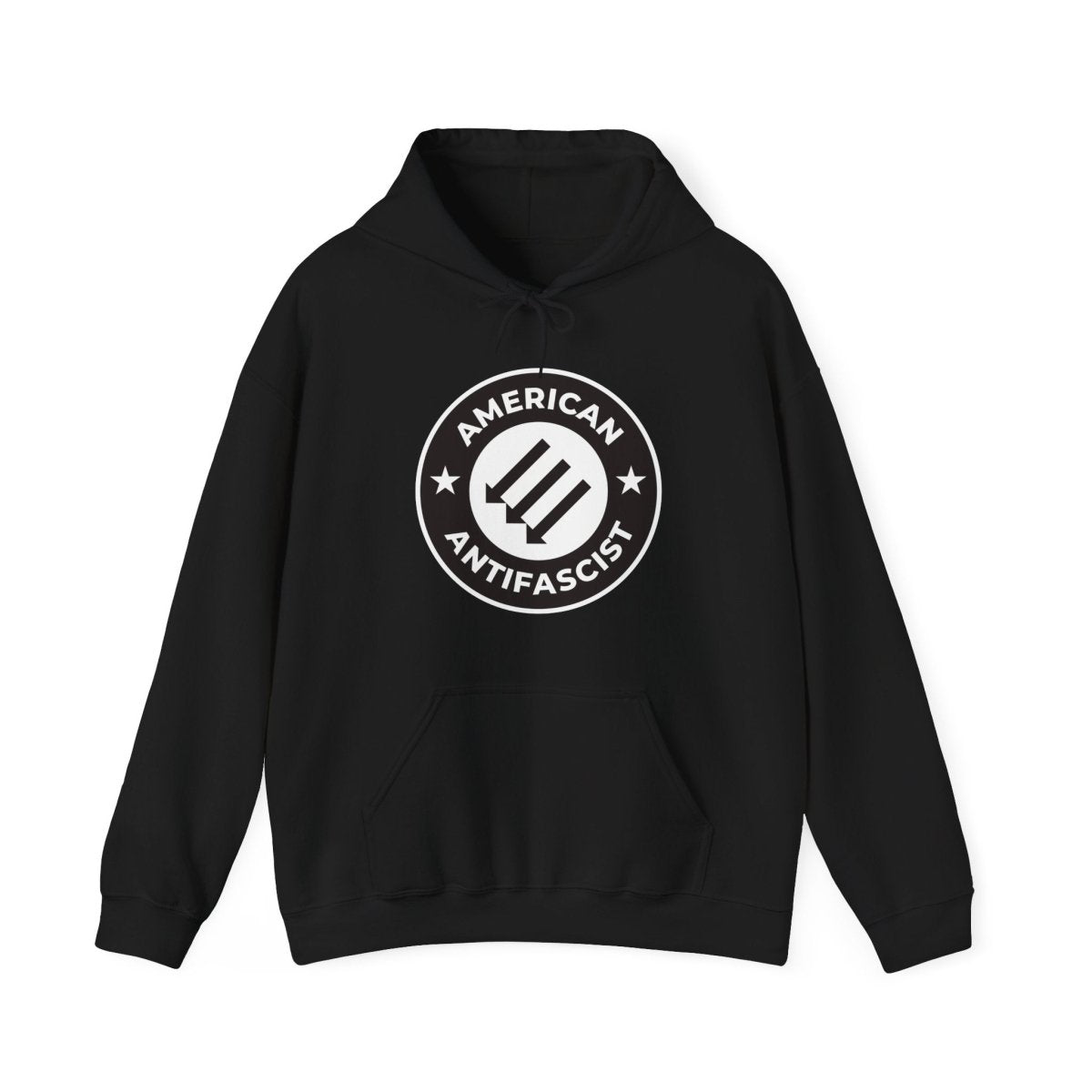 Free Oppression - Hoodie - American Antifascist – Three Arrows Iron Front Hoodie