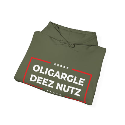 Free Oppression - Hoodie - Oligargle Deez Nutz – Satire Hoodie