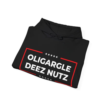 Free Oppression - Hoodie - Oligargle Deez Nutz – Satire Hoodie