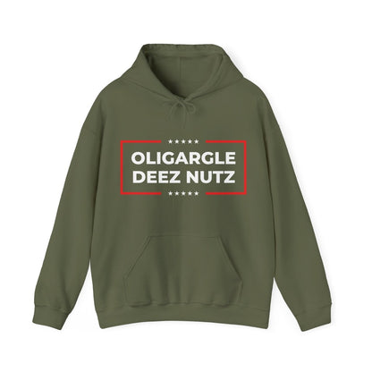 Free Oppression - Hoodie - Oligargle Deez Nutz – Satire Hoodie
